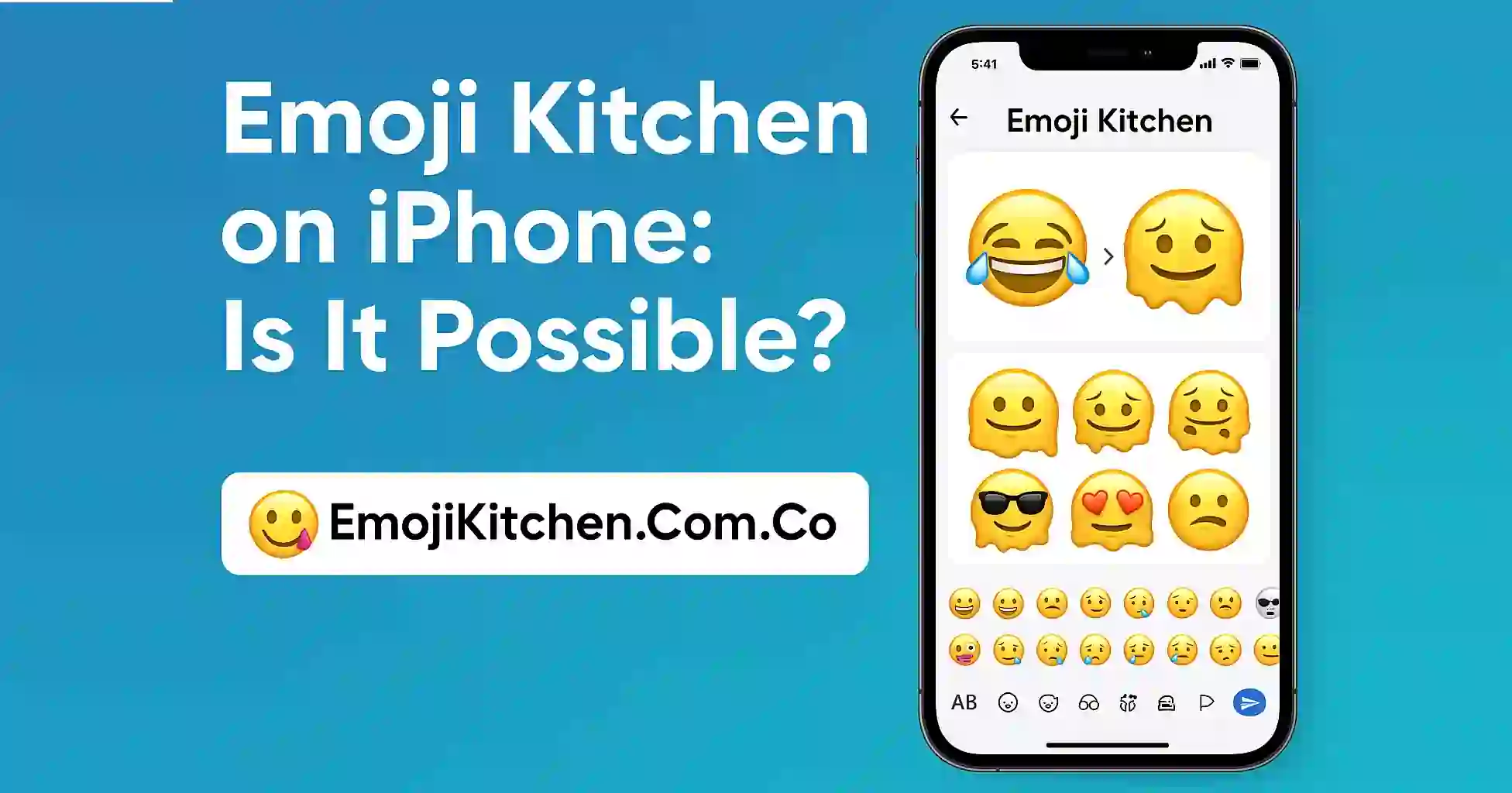 Emoji Kitchen on iPhone: Is It Possible?