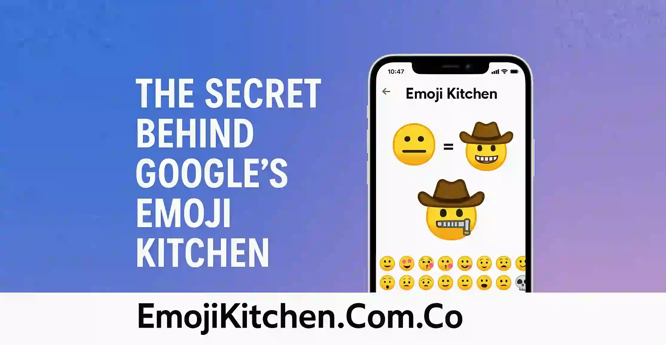 The Secret Behind Google's Emoji Kitchen
